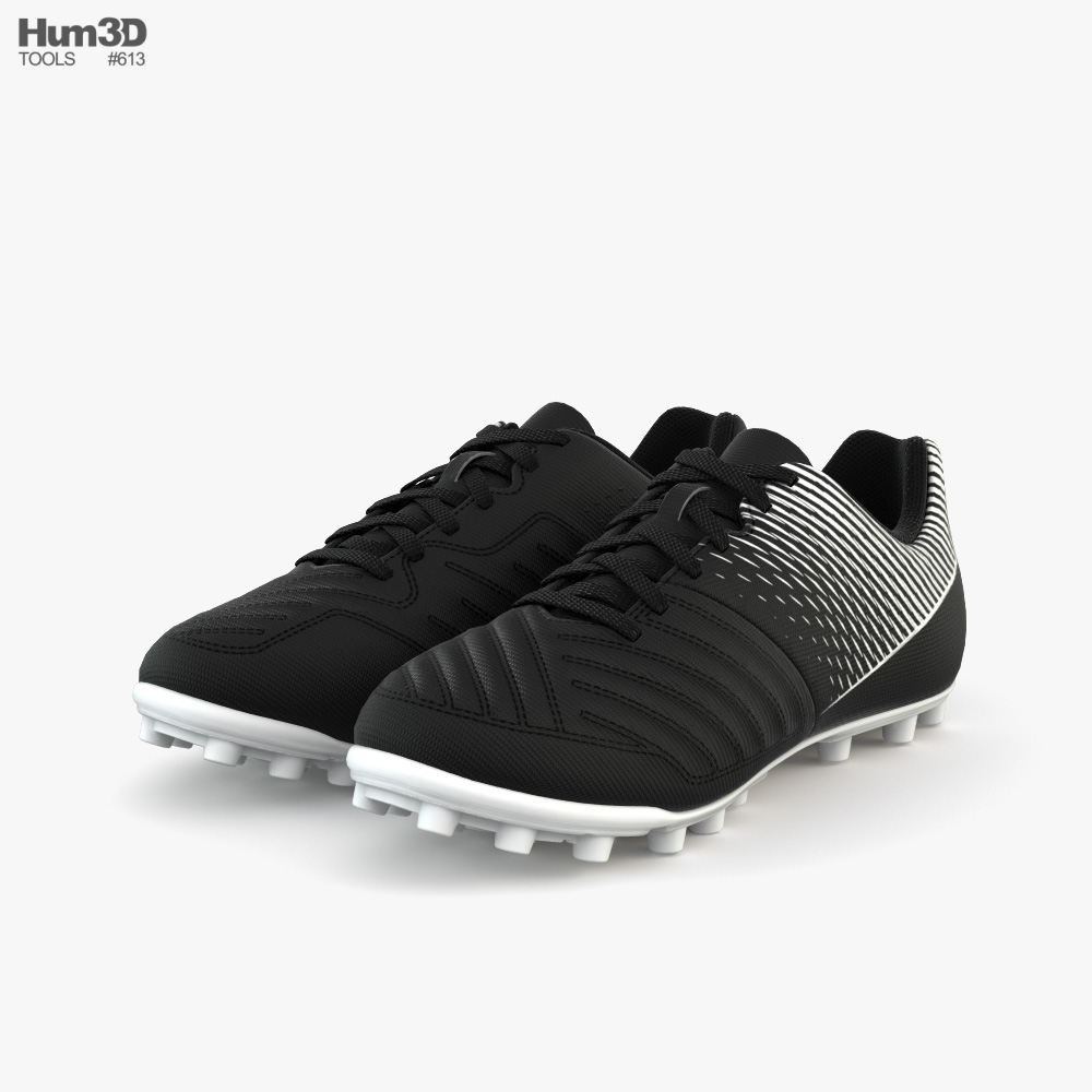 足球鞋 3D模型