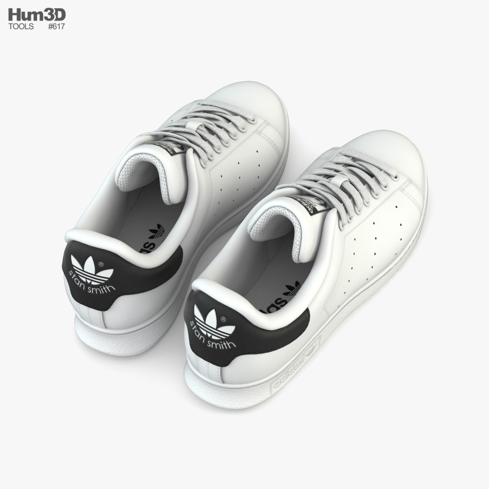 Stan Smith 3D - Clothes on Hum3D