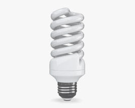 Energiesparlampe 3D-Modell