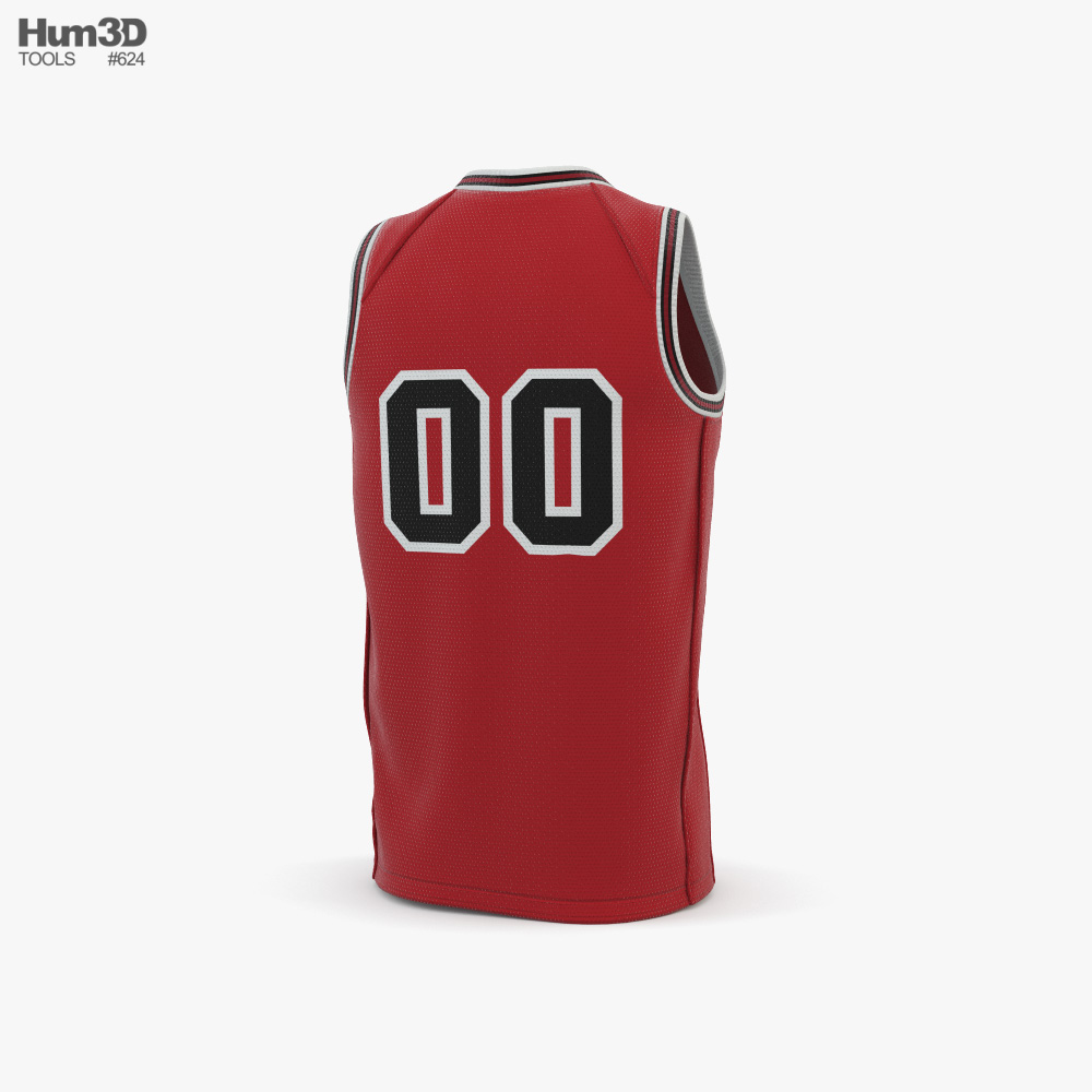Basketball Jersey 3d model