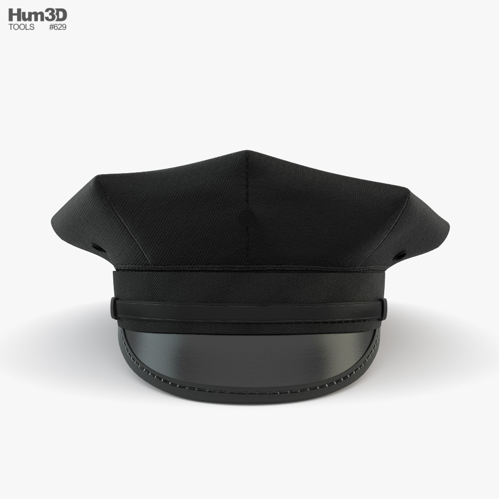 eight point police hat