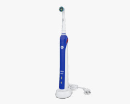 Escova de dentes elétrica Modelo 3d