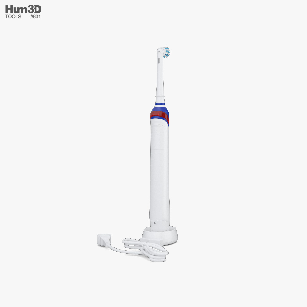 Cepillo de dientes eléctrico Modelo 3D