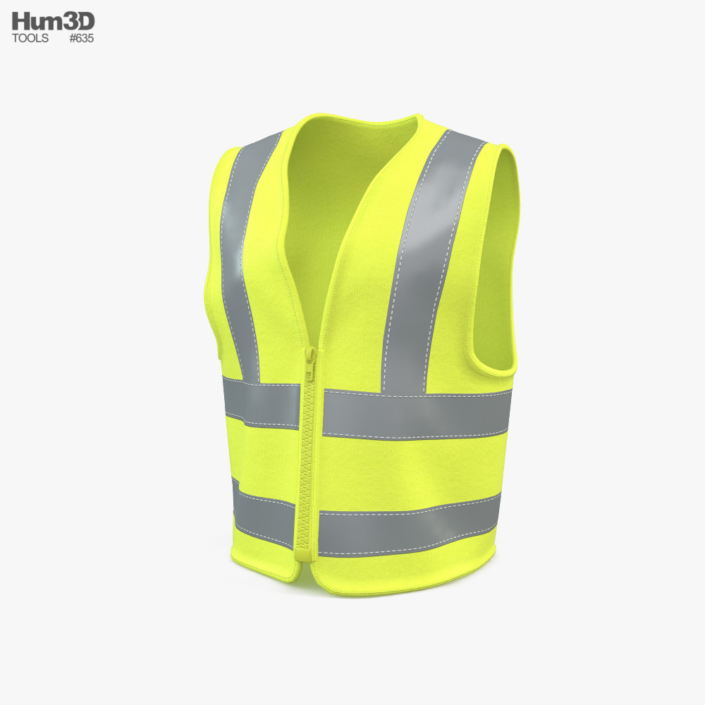 Safety Vest 3D model