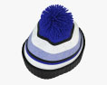 Winter Hat 02 3d model