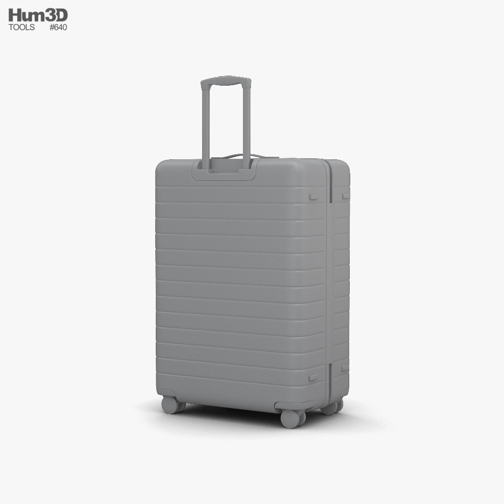 free suitcase 3d model