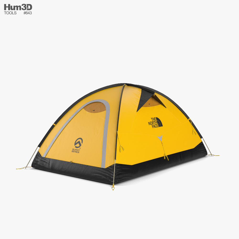 野营帐篷 3D模型