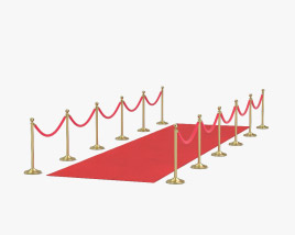 Red Carpet 3D model