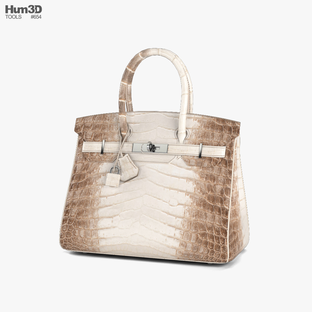 Hermes Bag 3D model