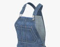Jeans-Overall für Damen 3D-Modell