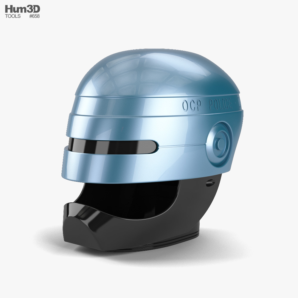 Robocop Helm 3D-Modell