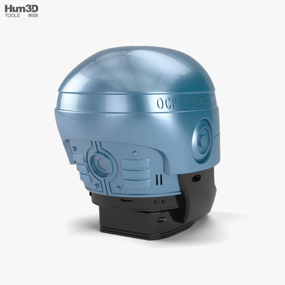 Robocop Helmet 3d model