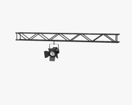 Stage Light 03 3D model