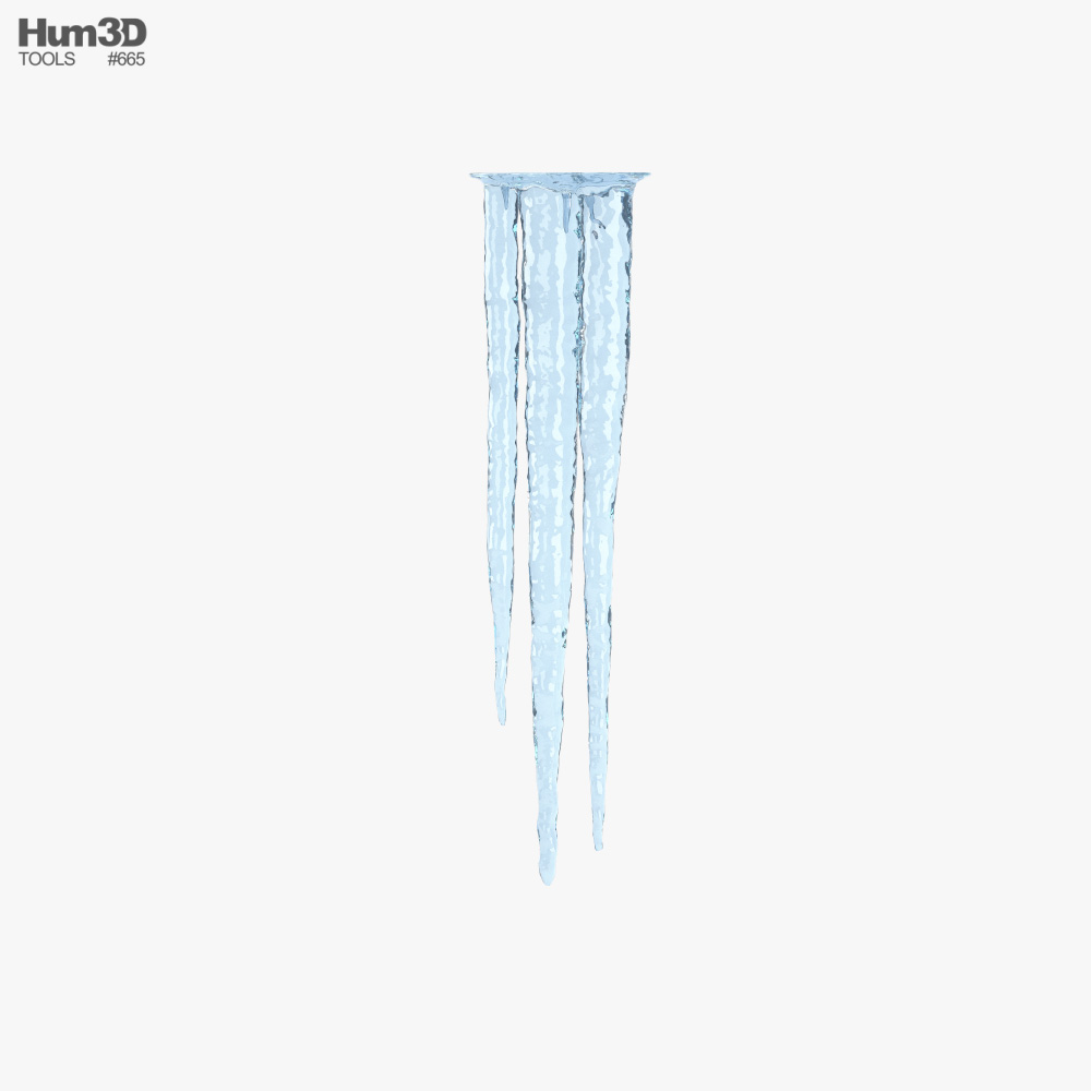 Icicle 3D model