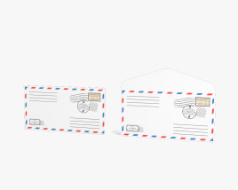 Envelope 3D model