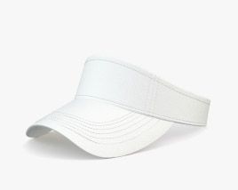 Sport Visor Hat 3D model