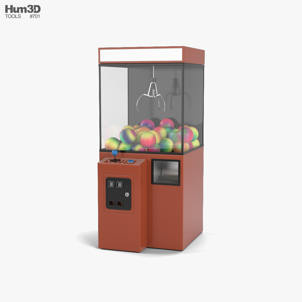 Автомат з іграшками 3D модель