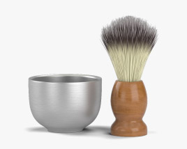 Shaving Brush 3D model