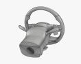 Автомобільний руль 3D модель