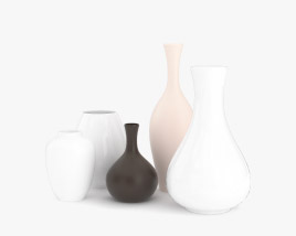 Vases Set 3D model