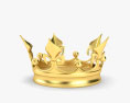 황금 왕관 3D 모델 