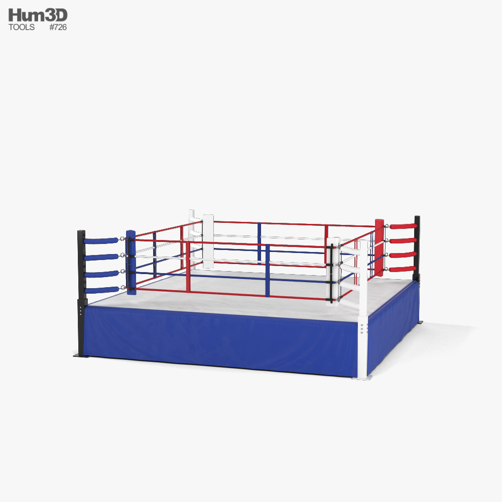 ボクシングのリング 3Dモデル