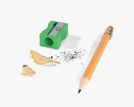 Apontador de lápis Modelo 3d