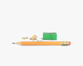 Pencil Sharpener 3d model