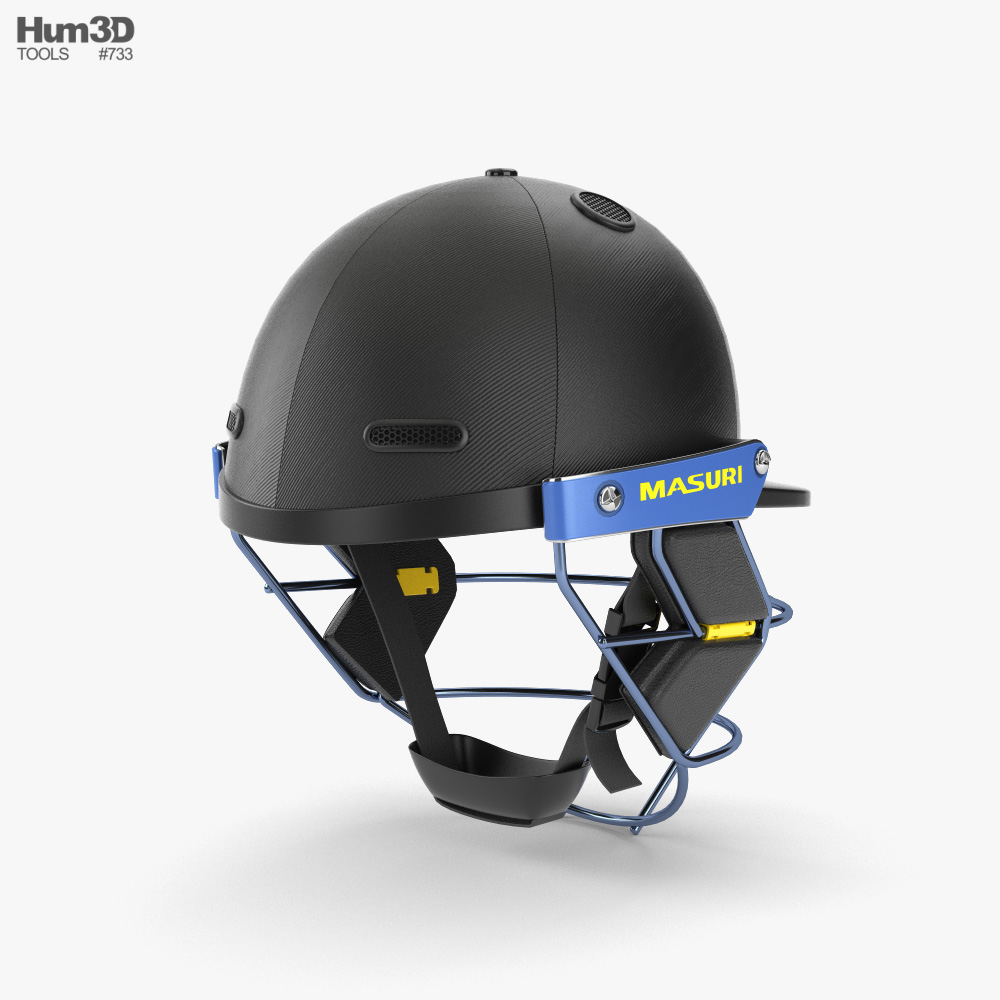 クリケット ヘルメット 3Dモデル