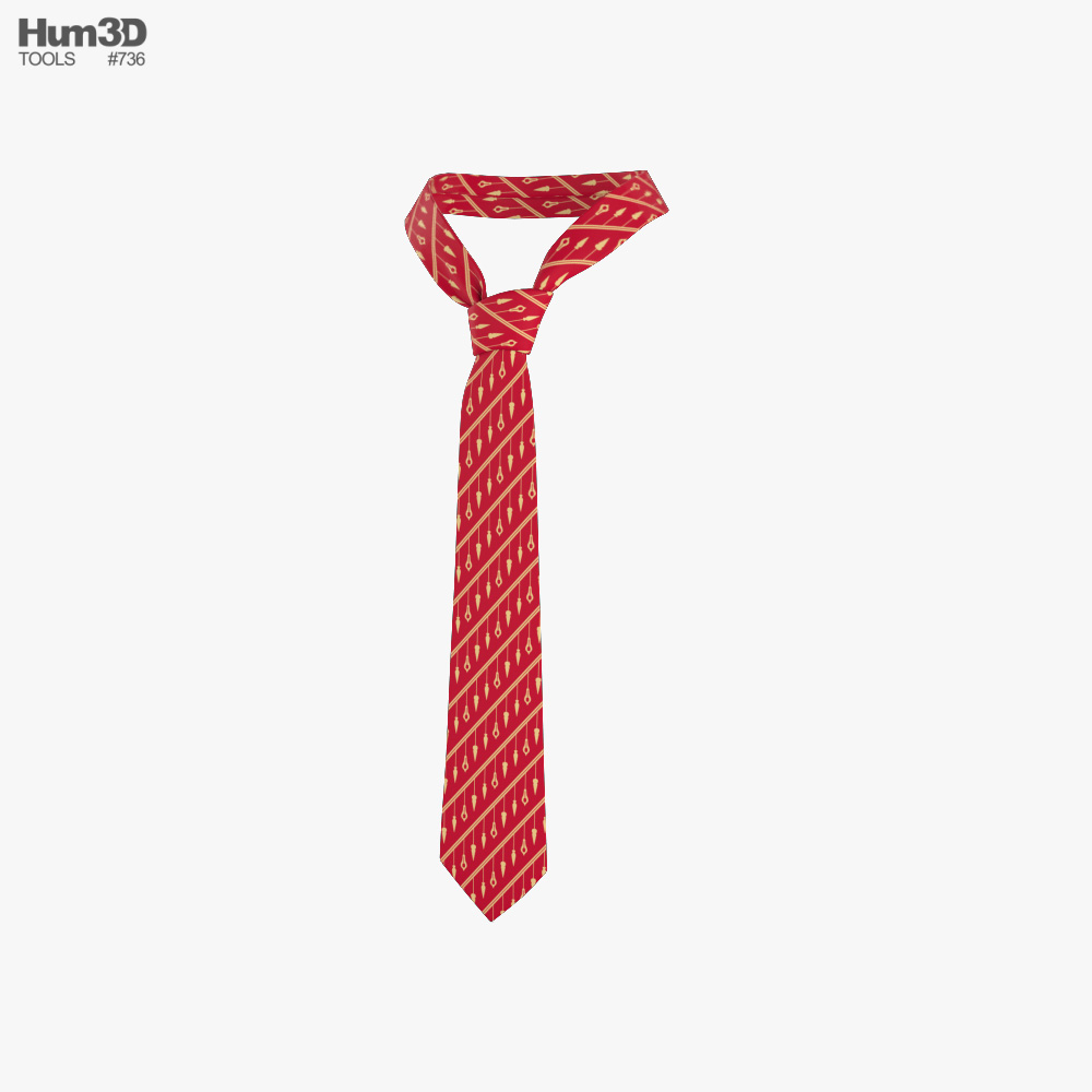 Necktie 3D model