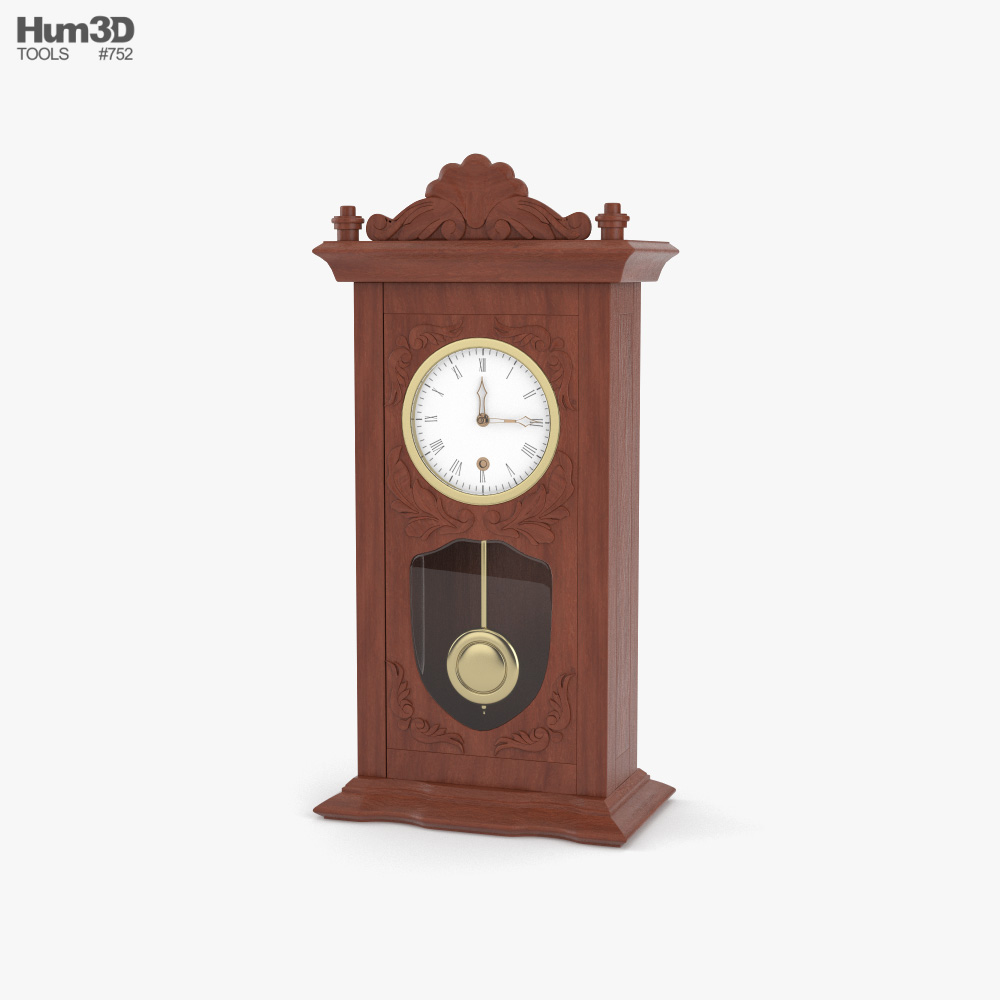Old Clock 3d model