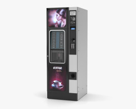 커피 자판기 3D 모델 