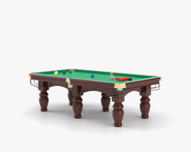 Modèle 3D de Table de Snooker