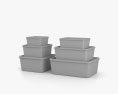 Food Container 3d model