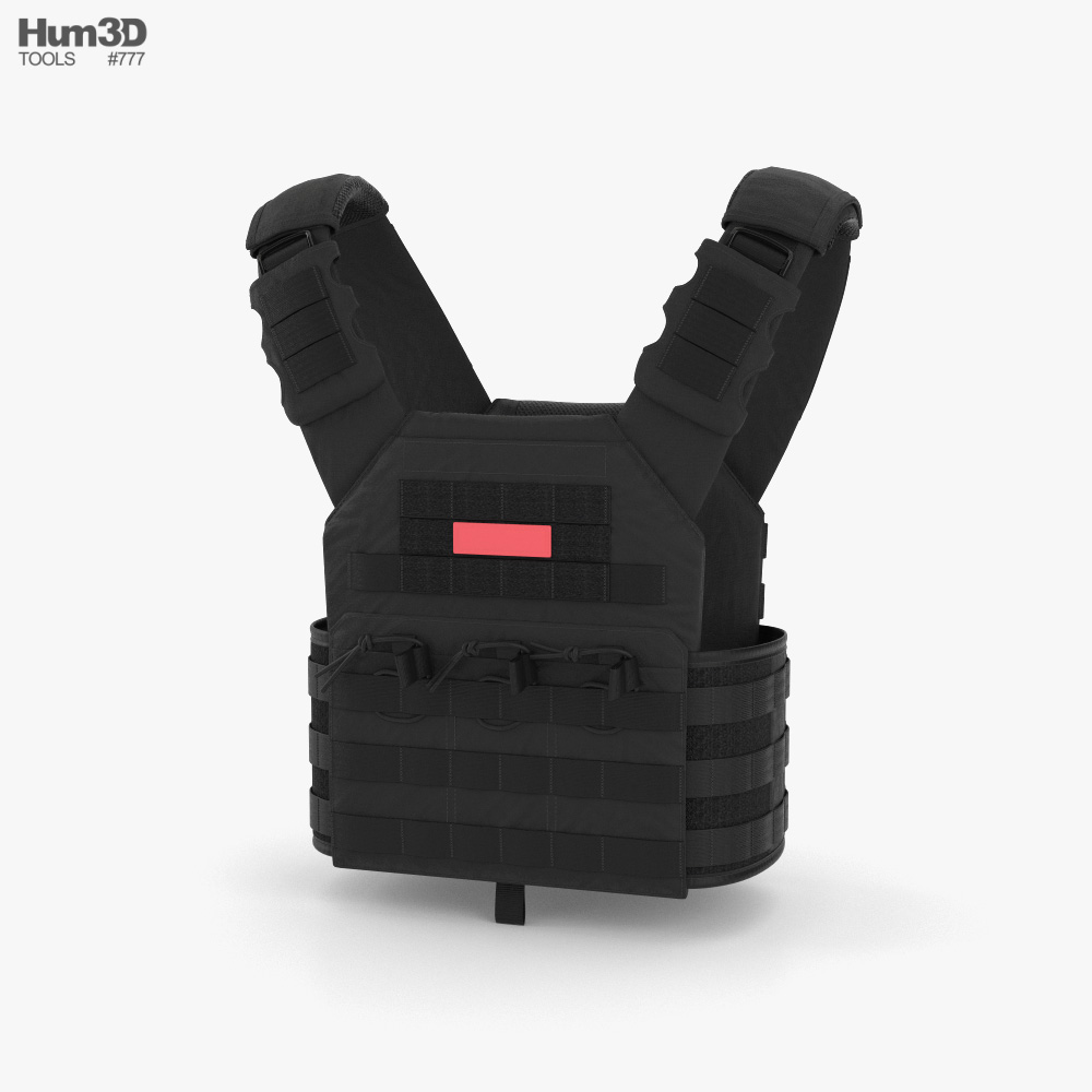 Tactical Vest 3D model