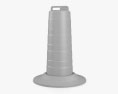 Traffic Road Barrel North American Style 3d model