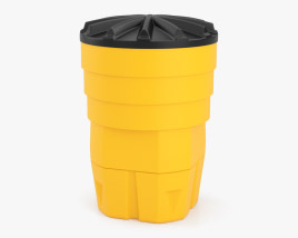 Sand Barrel 3D model