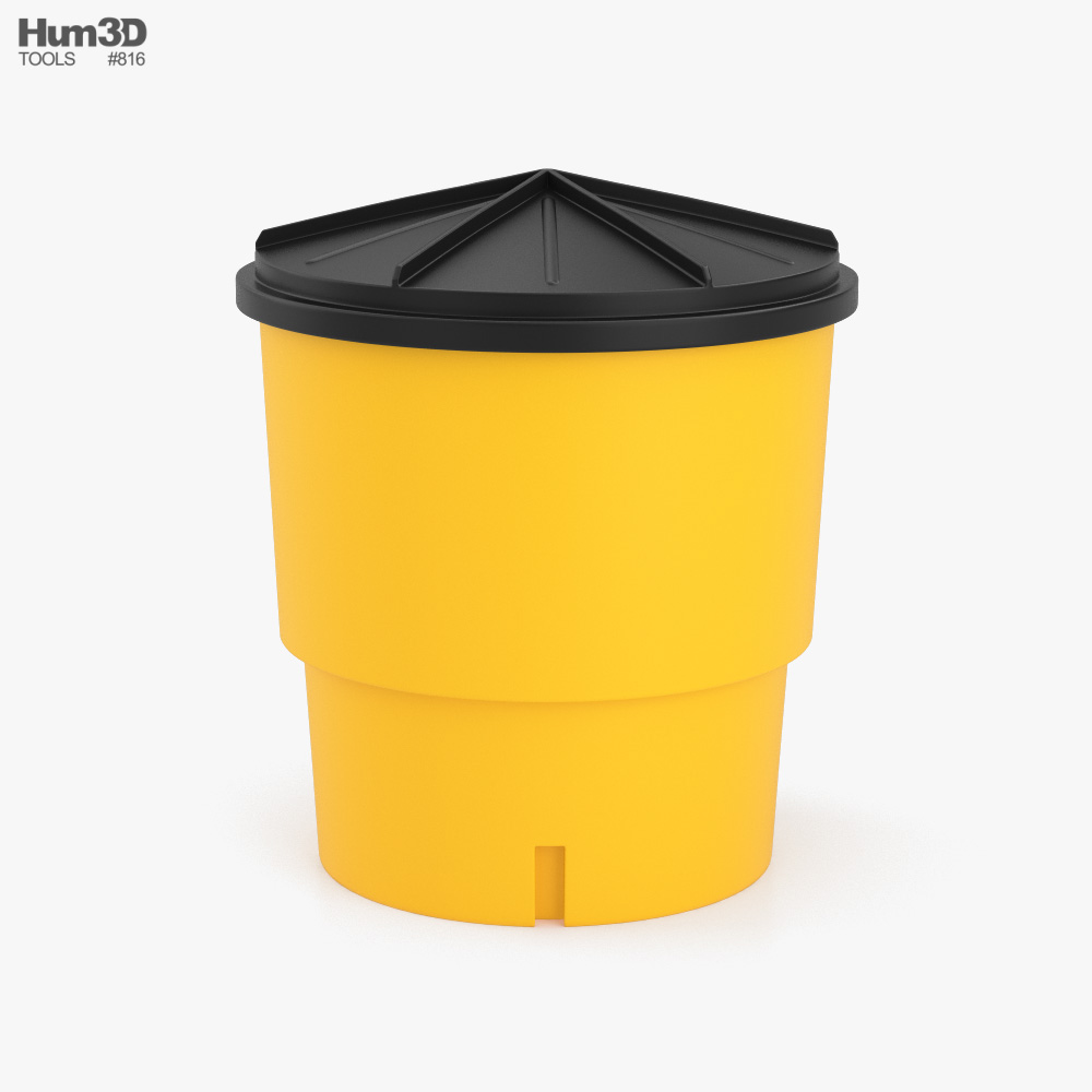 Sand Barrel type 2 3D model