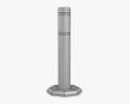 Removable Bollard with Rubber Base 3d model