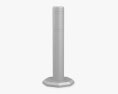 Removable Bollard with Rubber Base 3d model