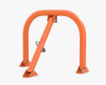 Mechanical Parking Barrier 3d model