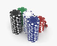 Poker Chips 3d model