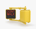 Walk/Don’t Walk Pedestrian Signal 3D-Modell