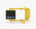 Walk/Don’t Walk Pedestrian Signal 3D-Modell