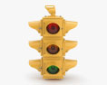 Crouse-Hinds 4-way Traffic Light Old Style 3d model