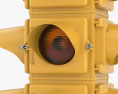 Crouse-Hinds 4-way Traffic Light Old Style 3d model