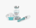 COVID-19ワクチン 3Dモデル