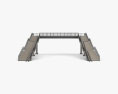Footbridge 3d model