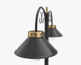 Street Lamp Double 3d model