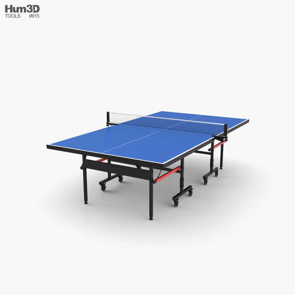 Tischtennisplatte 3D-Modell
